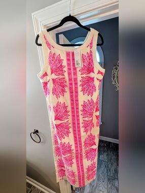 NWT Lilly Pulitzer Eleanora Maxi Shift Romper Size 16